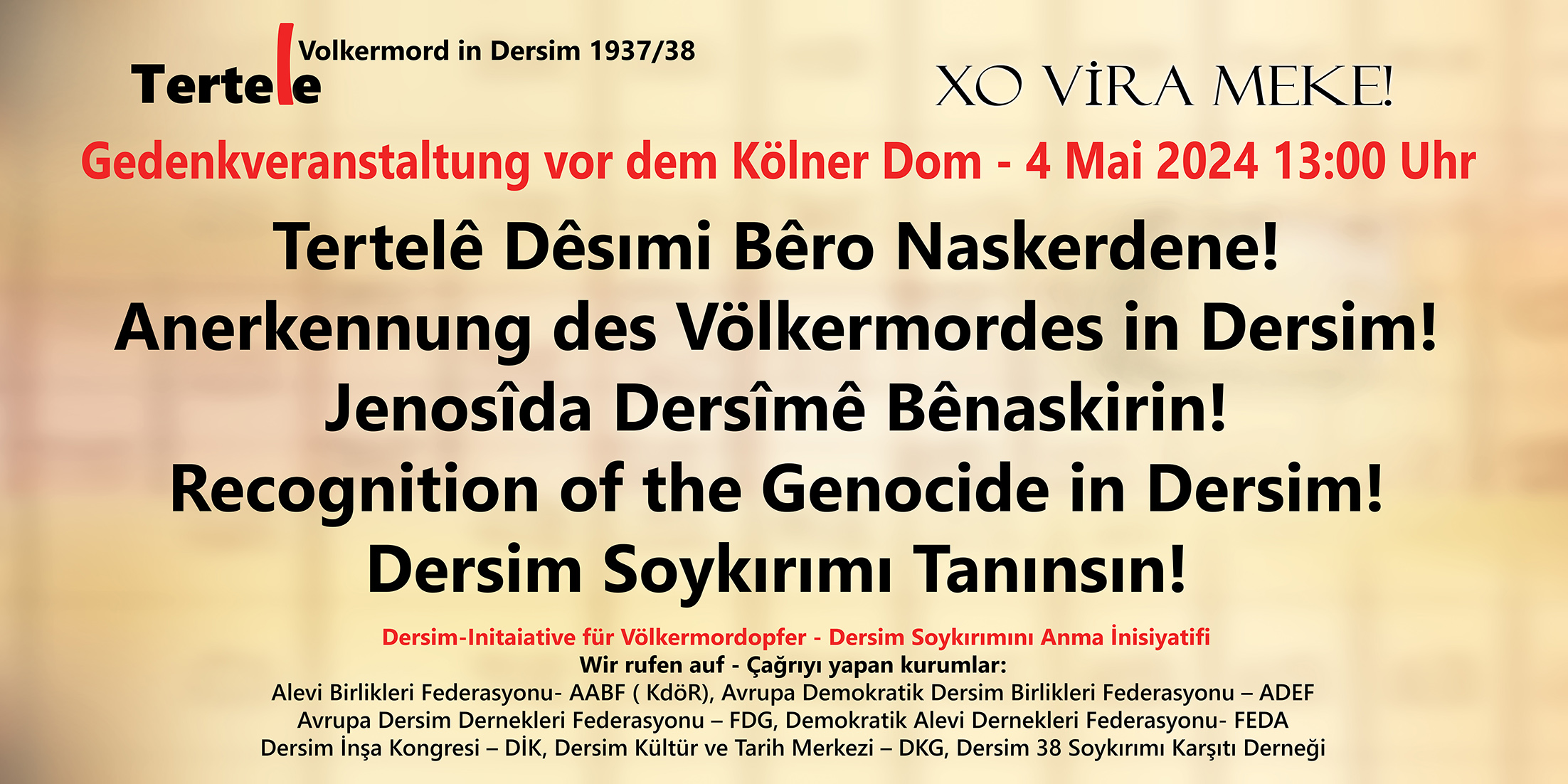 ERKENNE DEN DERSIM-GENOZID!